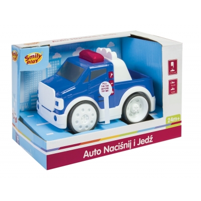 Auto Naciśnij i Jedź POLICJA SP83109 Smily Play