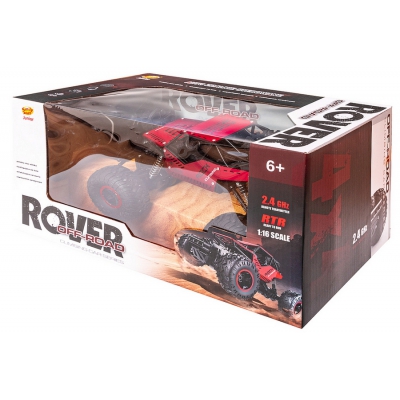 Auto Terenowe Sterowane Pilotem R/C Czerwone SP83977 Smily Play