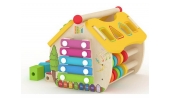 Drewniana zabawka Edukacyjna DOMEK AKTYWIZUJĄCY AC6622 Smily Play