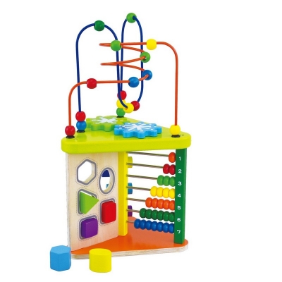 Drewniana Zabawka Edukacyjna AKTYWNY TRÓJKĄT AC7622 Smily Play