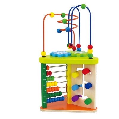 Drewniana Zabawka Edukacyjna AKTYWNY TRÓJKĄT AC7622 Smily Play