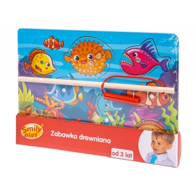 Układanka Drewniana Łowienie SPW83609 Smily Play