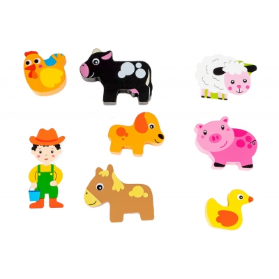 Drewniany Domek Farma SPW84939 Smily Play