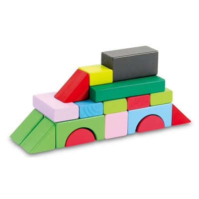 Klocki drewniane 52 elementy SPW84941 Smily Play / Winfun