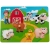 Układanka Drewniana Farma Uchwyty SPW83608 Smily Play