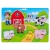 Układanka Drewniana Farma Uchwyty SPW83608 Smily Play
