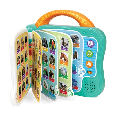 Edukacyjna Książeczka Dwujęzyczna 101 Zwierząt 240402 Smily Play / Winfun