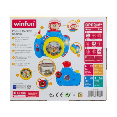 Aparat Foto z Małpką 000766 Smily Play / Winfun