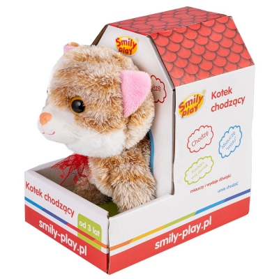 Kotek Chodzący Brązowy SP83916 Smily Play