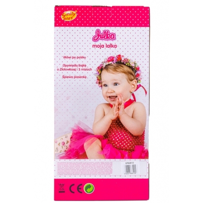 Lalka JULKA 39 cm w Pudełku Prezentowym SP83511 Smily Play