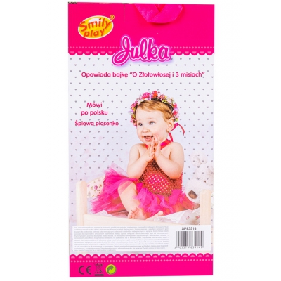 Lalka Julka 32cm. SP83514 Smily Play