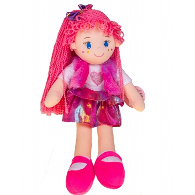 Lalka Szmacianka Julka 45cm Mówi i Śpiewa 3 piosenki SP83589 / Smily Play