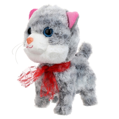 Kotek Chodzący Szary SP83915 Smily Play