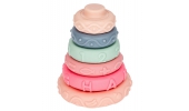 Piramidka wieża kolory pastelowe SP84503 Smily Play