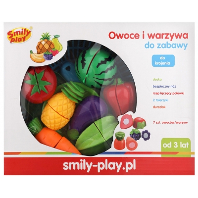Owoce i Warzywa do zabawy SP83885 Smily Play