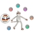 Przytulanka Przyjaciel Tuli Luli Leniwiec SP84937 Smily Play