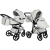 Tako Laret Imperial Wózek Dziecięcy 2w1 kolor 11 White+Silver