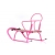 Sanki Dziecięce Linea z Pchaczem kolor Pink / TAKO