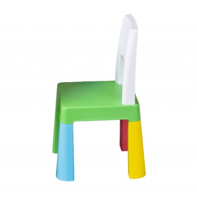 Krzesełko Plastikowe MULTIFUN Multicolor Tega Baby
