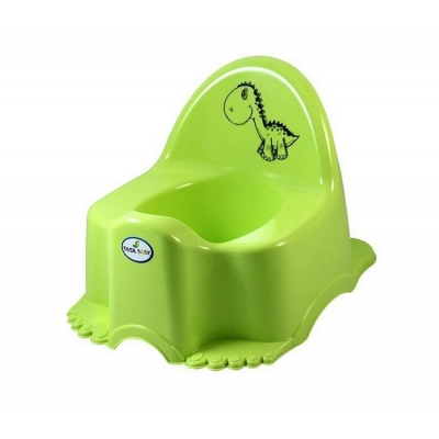 Nocnik Eco  Dinozaur z Pozytywką - Jasno Zielony Tega Baby