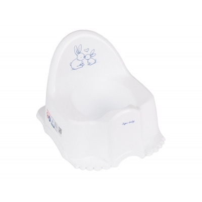 Nocnik ECO z Pozytywką KRÓLICZKI Biały / Tega Baby