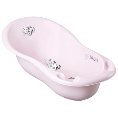 Wanienka Duża 102 cm LUX "LIS" Jasno Różowa Tega Baby
