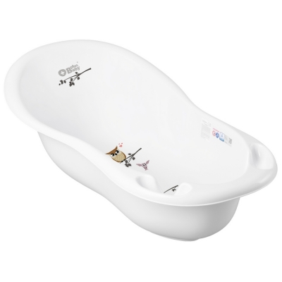 Wanienka Duża 102 cm LUX "SOWA" Biała Tega Baby / Plus Baby