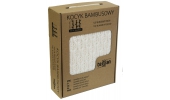 Kocyk bambusowy Squares 80x100 cm kolor Vanilla Terjan