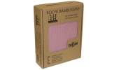 Kocyk bambusowy Two Left 100x80 cm kolor Deep Pink Terjan