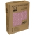 Kocyk bambusowy Squares 80x100 cm kolor Deep Pink Terjan