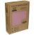 Kocyk bambusowy Two Left 100x80 cm kolor Deep Pink Terjan
