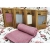 Kocyk bambusowy Two Left 100x80 cm kolor Deep Pink Terjan