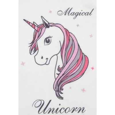 Body Długi Rękaw Białe Unicorn rozmiar 74 Terjan
