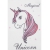 Body Długi Rękaw Białe Unicorn rozmiar 74 Terjan