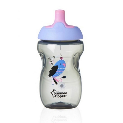 Bidon Sportowy Niekapek 300ml. Explora GIRL 12m+ Tommee Tippee