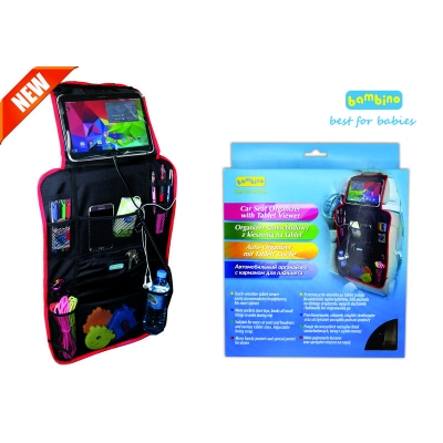 Organizer na Fotel Samochodowy z Kieszenią na Tablet Bambino / TopGal