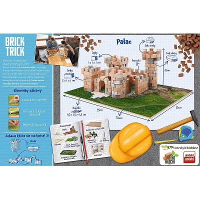 Brick Trick Buduj z cegły. Pałac 61542 Trefl