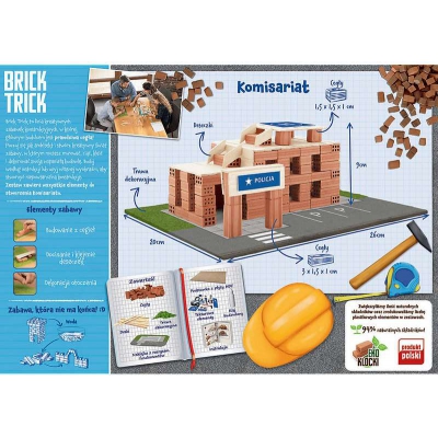 Brick Trick Buduj z cegły. Komisariat 61543 Trefl