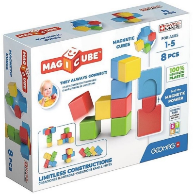 Geomag Magicube FullColor Recycled Try me 8 elementów G062 Trefl