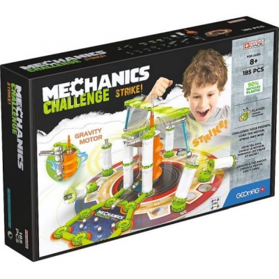 Mechanics Challenge Strike Klocki Magnetyczne 185 elementy G779 / Trefl