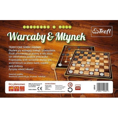 TREFL Warcaby - Młynek 01681