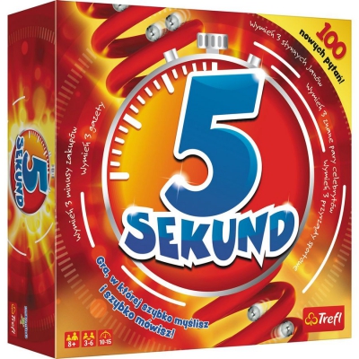 5 Sekund Gra Planszowa 01778 / TREFL