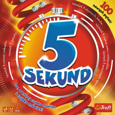 5 Sekund Gra Planszowa 01778 / TREFL