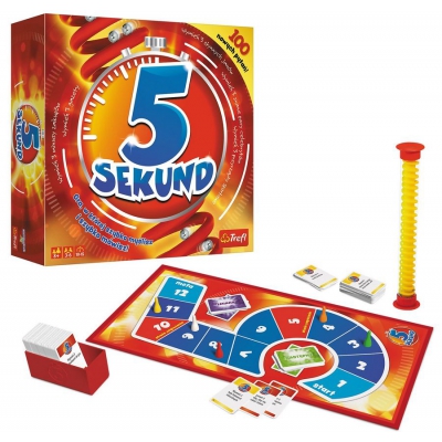 5 Sekund Gra Planszowa 01778 / TREFL
