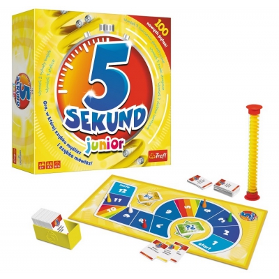 5 Sekund Junior Gra Planszowa 01779 / TREFL