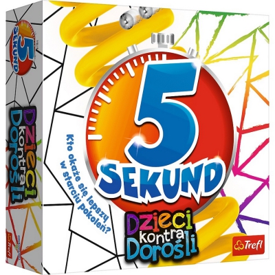 Gra 5 Sekund Dzieci Kontra Dorośli 02120 Trefl