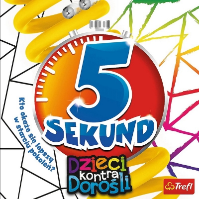 Gra 5 Sekund Dzieci Kontra Dorośli 02120 Trefl