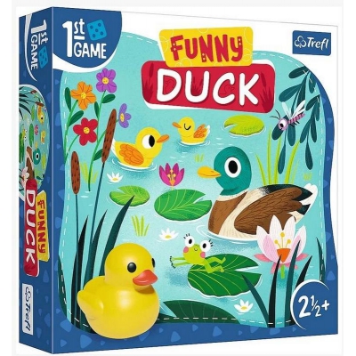 Funny Duck Pierwsza Gra Planszowa 02341 Trefl