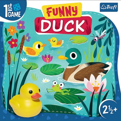 Funny Duck Pierwsza Gra Planszowa 02341 Trefl