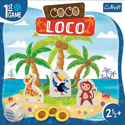 Coco Loco Pierwsza Gra Planszowa 02343 Trefl